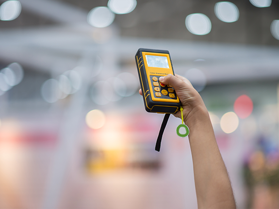 Laser measurer and rulers